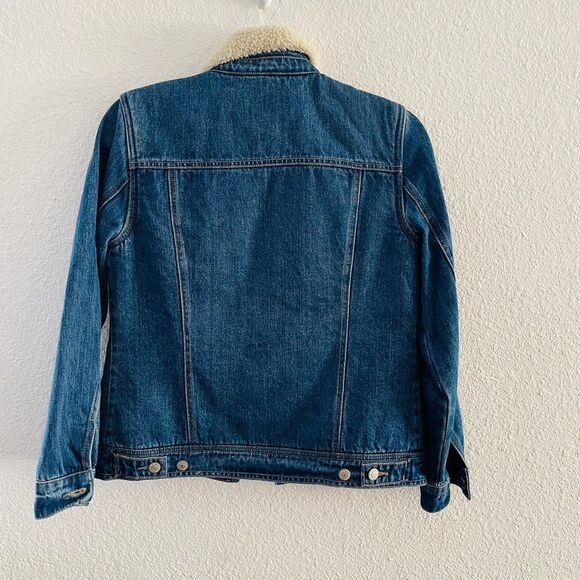 Old Navy Small Sherpa Jean Jacket - Picture 3 of 3